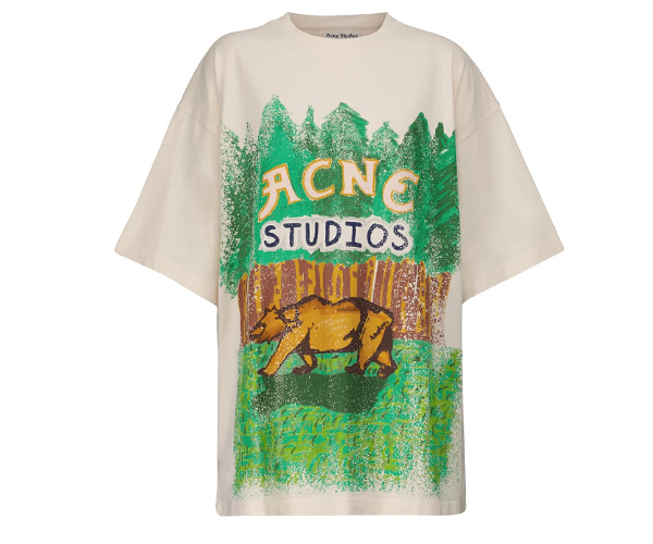 Short-sleeved cotton T-shirt, Acne Studios